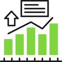 Bar chart Icon Design Symbol vector