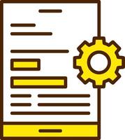 Mobile optimization Icon Design Symbol vector