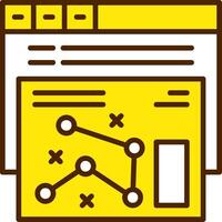 SEO strategy Icon Design Symbol vector