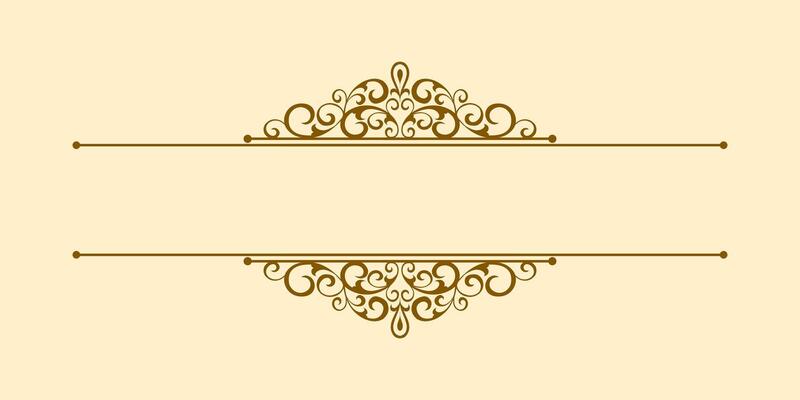 vintage border elements