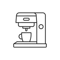 coffee maker icon. vector