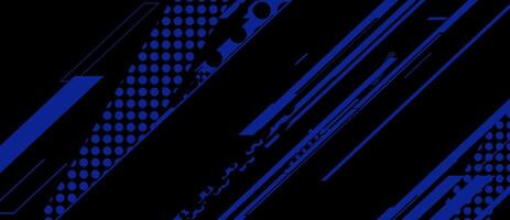 a black and blue background with a few lines vector
