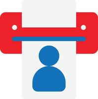 Printer Device Paper vector