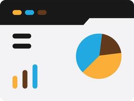 Pie Chart Graph vector