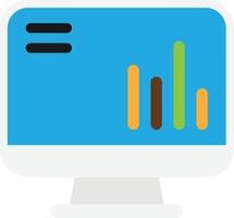 Bar Chart Analytics vector