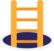 Shortcut Key Ladder vector