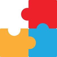 Puzzle Solution Strategy vector