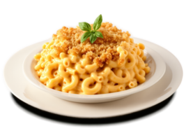 Mac and Cheese Elbow macaroni noodles enveloped in velvety creamy cheese sauce topped with crispy png