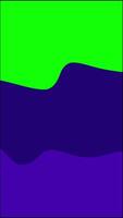 Abstract dynamic liquid animation transition on green screen background video