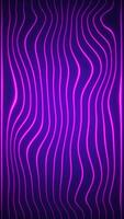 Abstract neon stripe lines turbulence animation background video