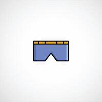 Investor icon or logo design isolated sign symbol illustration - high quality line style icon suitable for designers, web developers, displays and websites vector
