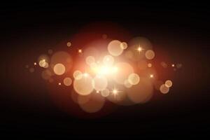 Bokeh light blur texture overlay . Christmas glowing bokeh light and sparks for design. Holiday light effect flash for design cards, invitations, banners. illustration vector