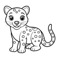 Educational Dot to Dot Activity Create a Majestic Tiger Quoll vector