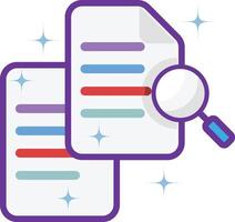 Data cleaning icon in multicolor style vector