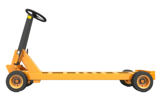 Isolated Hand Pallet Truck with Clear Background png