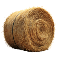 Bale of Hay with Transparent Background for Design Use png