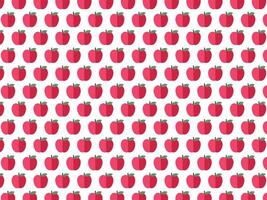 red apple background vector