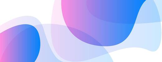 blue and purple gradient fluid abstract background vector