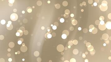 Abstract animation beige background with white and yellow circles perfect for design projects, social media graphics, and modern artwork creations. video