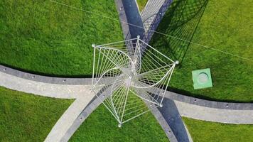Circular Movement At The Traffic Intersection video