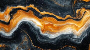 Intricate wave-patterned stone design showcasing rich colors and textures in a modern setting photo