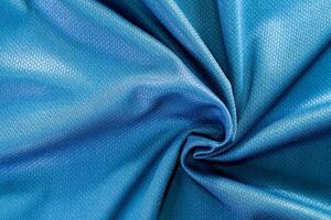 Abstract fabric background, Blue fabric cloth background, texture of crumpled Blue fabric background photo