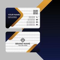 Professional and Minimalist Business Card Design Template, Luxury Business card visiting card design vector