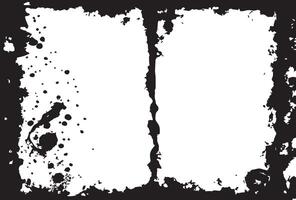 Old Vintage paper grunge texture with some termite damage on it vector