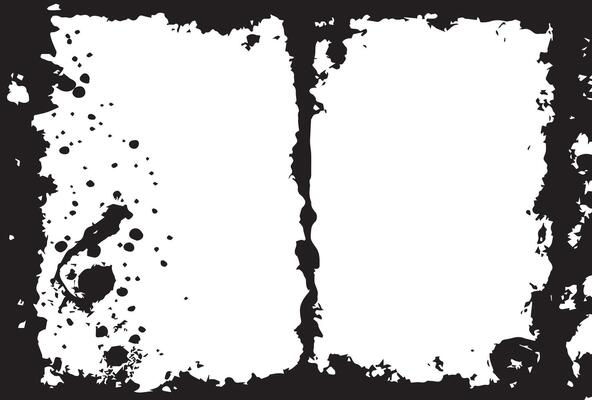 Old Vintage paper grunge texture with some termite damage on it