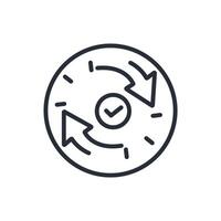 consistency icon. .Editable stroke.linear style sign for use web design,logo.Symbol illustration. vector