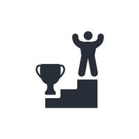 achievement icon. .Editable stroke.linear style sign for use web design,logo.Symbol illustration. vector