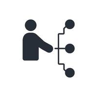 plan icon. .Editable stroke.linear style sign for use web design,logo.Symbol illustration. vector