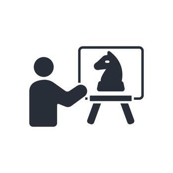 estrategia icono. .editable trazo.lineal estilo firmar para utilizar web diseño,logotipo.símbolo ilustración. vector