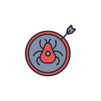 tick icon. .Editable stroke.linear style sign for use web design,logo.Symbol illustration. vector