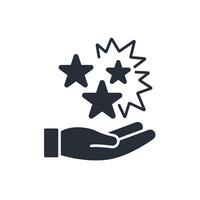 wishes icon. .Editable stroke.linear style sign for use web design,logo.Symbol illustration. vector