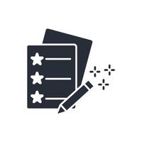 resolution new years icon. .Editable stroke.linear style sign for use web design,logo.Symbol illustration. vector