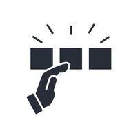 pick icon. .Editable stroke.linear style sign for use web design,logo.Symbol illustration. vector