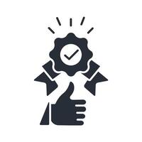best choice icon. .Editable stroke.linear style sign for use web design,logo.Symbol illustration. vector