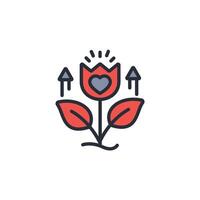 kindness icon. .Editable stroke.linear style sign for use web design,logo.Symbol illustration. vector