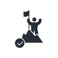 triumph icon. .Editable stroke.linear style sign for use web design,logo.Symbol illustration. vector