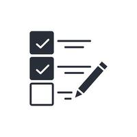 list icon. .Editable stroke.linear style sign for use web design,logo.Symbol illustration. vector
