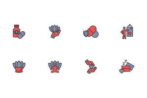 Wellness icon set..Editable stroke.linear style sign for use web design,logo.Symbol illustration. vector