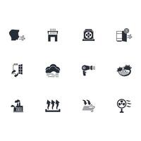 Air icon set..Editable stroke.linear style sign for use web design,logo.Symbol illustration. vector