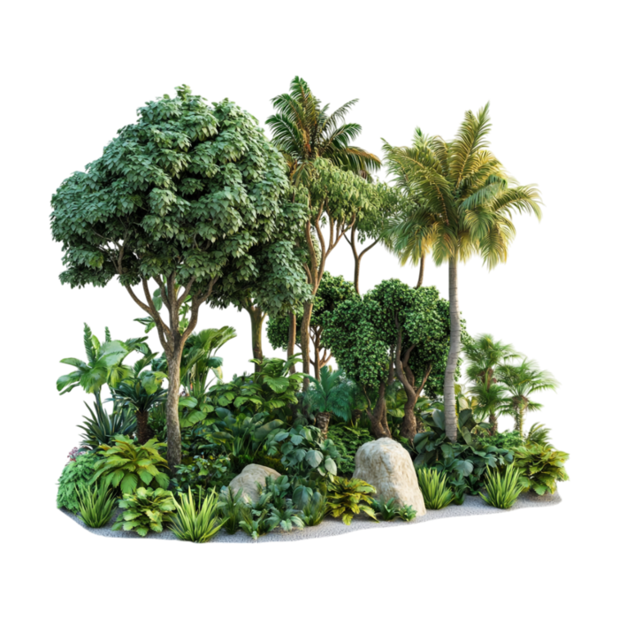 洋書 TROPICA: Exotic Plants and Trees Tropica - Color Cyclopedia of Exotic Plants and Trees - for