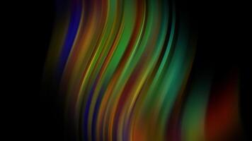 Abstract rotation colorful aurora and black swirling background suitable for design projects, digital art, backgrounds, print materials, and artistic creations. video