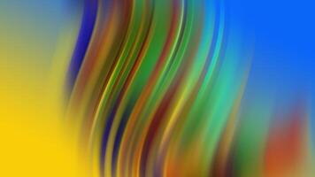 Abstract rotation colorful aurora on blue and yellow swirling background suitable for design projects, digital art, backgrounds, print materials, and artistic creations. video