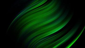 Abstract vivid colorful aurora and black swirling background suitable for design projects, digital art, backgrounds, print materials, and artistic creations. video