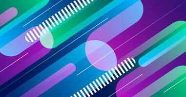 Colorful abstract background overlap layer on dark space with rounded lines effect decoration. Modern graphic design element cutout style concept for web banner, flyer, card or brochure cover vector