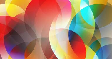 Colorful abstract background overlap layer on bright space with mixing colors effect decoration. Modern graphic design element random circles style concept for banner, flyer, card, or brochure cover vector