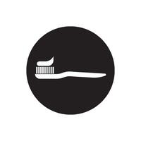 Toothbrush icon illustration vector